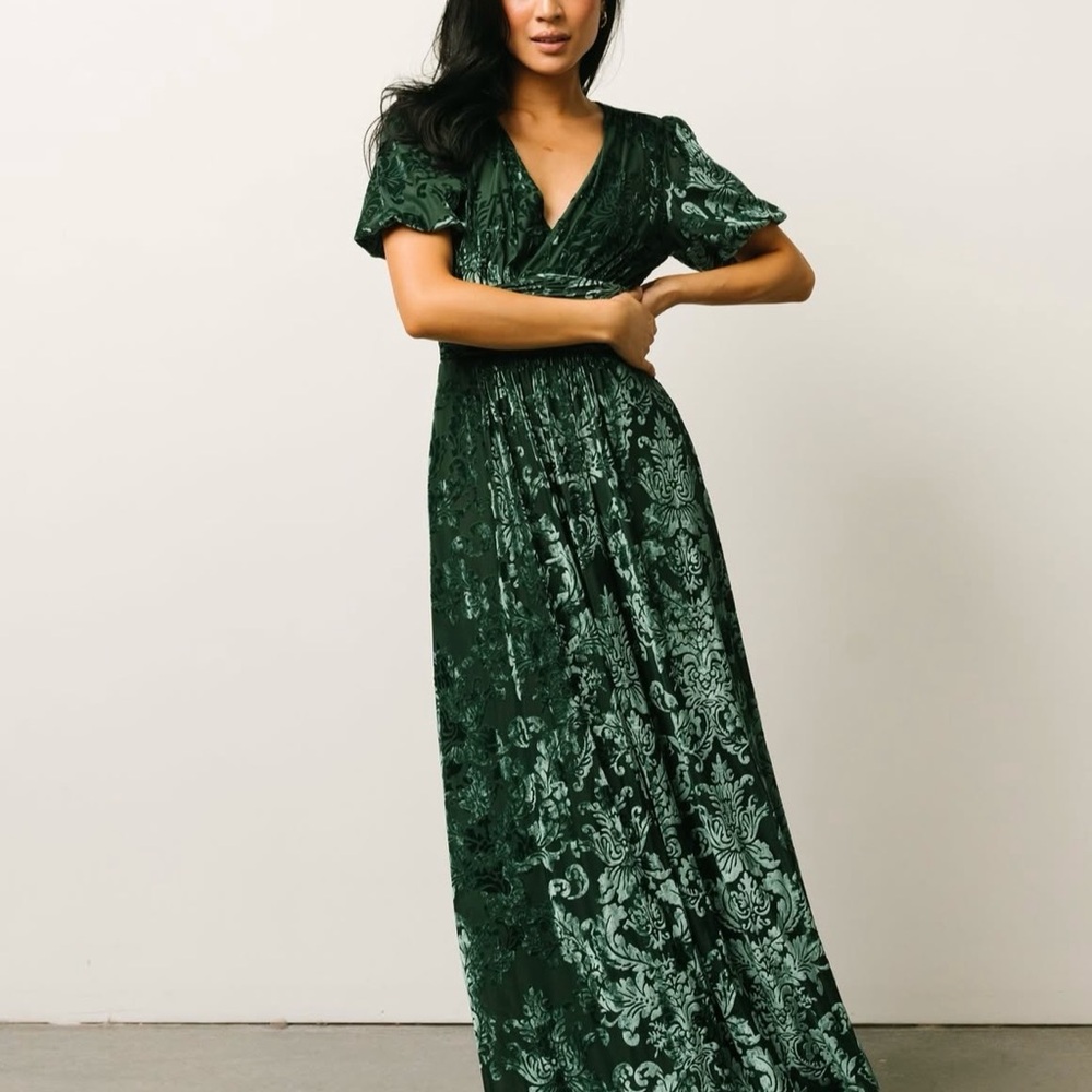 Baltic Born Lena Tiered Midi Dress NWT